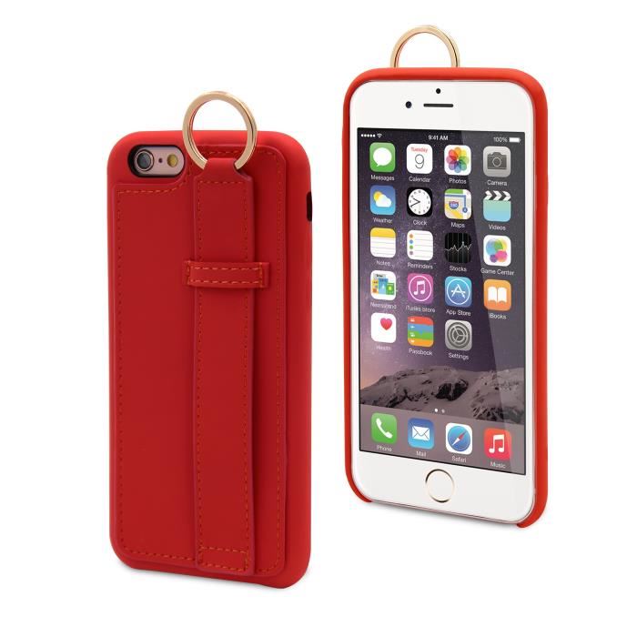Muvit Life Coque Pour Iphone 6 6s Rouge