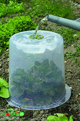 Cloches De Jardin - Modul'o 35 - Lot De 3 - Forcer La Croissance Des Salades - Proteger Des Intemperies