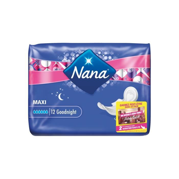 Nana Maxi Goodnight Serviettes Hygieniq ...