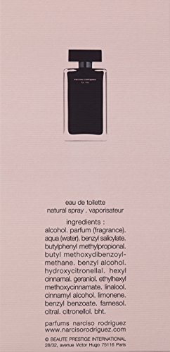 Narciso Rodriguez Eau De Toilette For Her 100ml Clear One Size Female