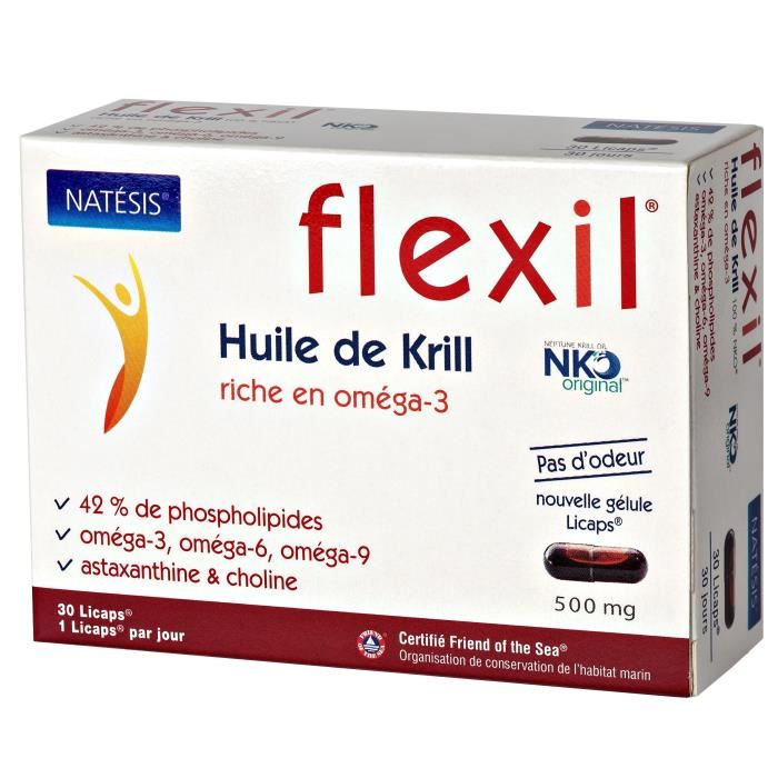 Flexil Huile De Krill 500 Mg