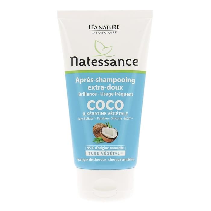 Natessance Apres Shampooing Extra Doux Coco 150ml