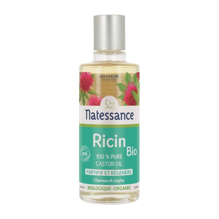 Natessance huile de ricin bio 100ml