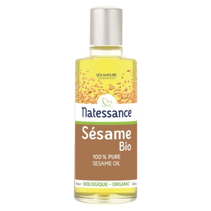 Natessance Huile Vegetale Bio Sesame 100ml