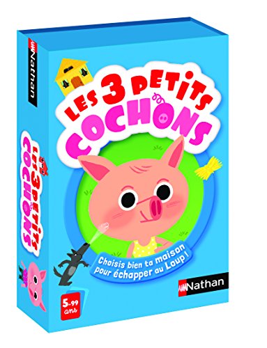NATHAN - Les 3 Petits Cochons - Jeu de Cartes