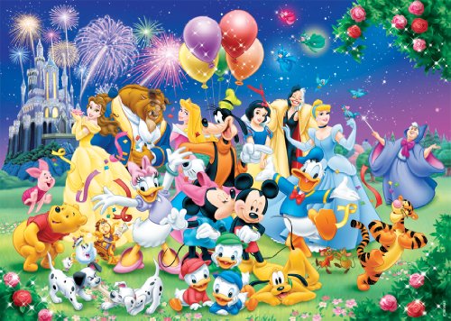 Puzzle 1000 Pieces La Famille Disney Marque Nathan Theme Dessins Animes Et Bd Mixte A Partir De 13 Ans