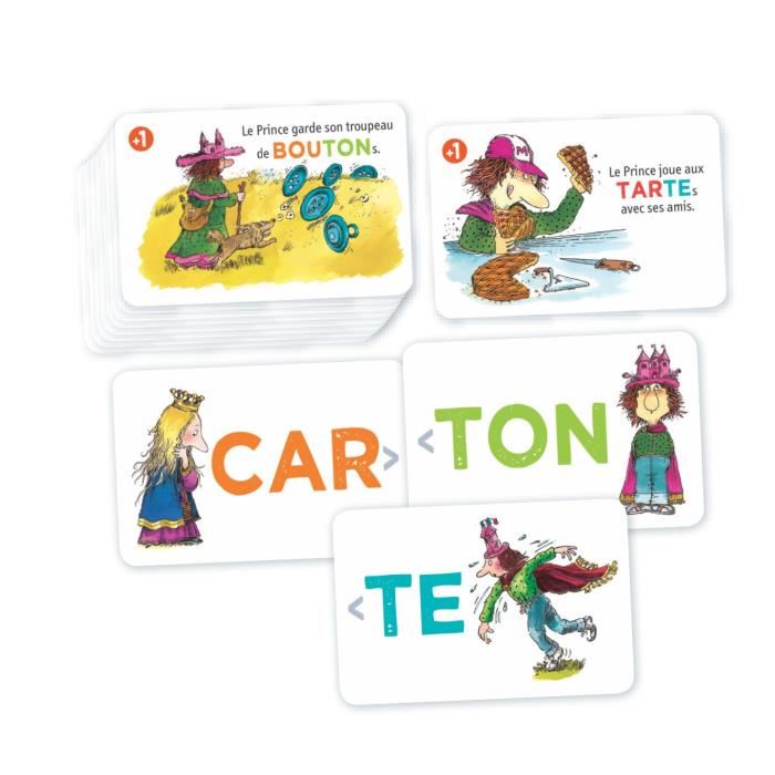 Jeu De Cartes Nathan Le Prince De Motordu Pour Enfant De 7 Ans Et Plus Vert