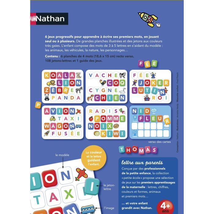 Nathan La Petite Ecole Les Mots