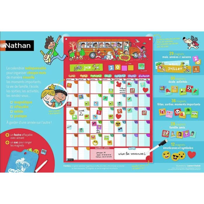 Nathan - 31025 - Mon Calendrier Perpetue...