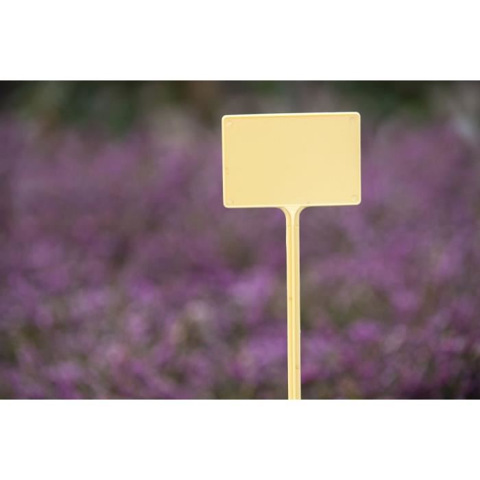 Nature Etiquettes En T A Planter En Pvc 34cm - 5 Etiquettes