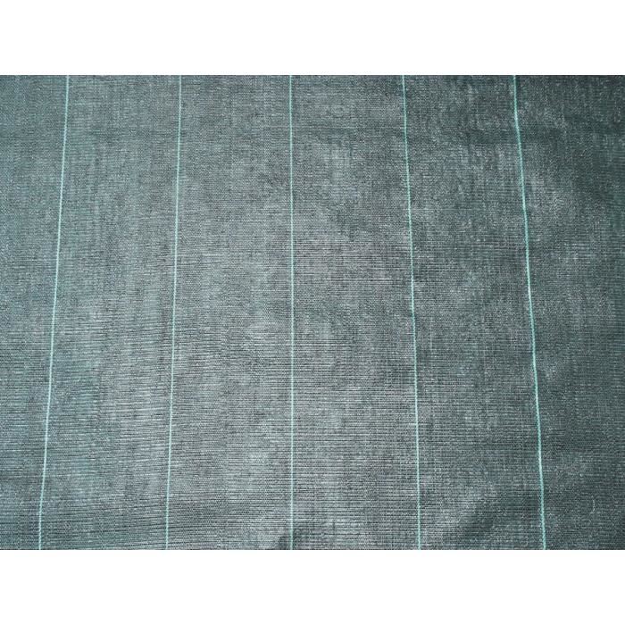Toile De Paillage Paysages Noire 420 X 5 M Traite Anti Uv 100 Gm² Bache De Sol Anti Mauvaises Herbes