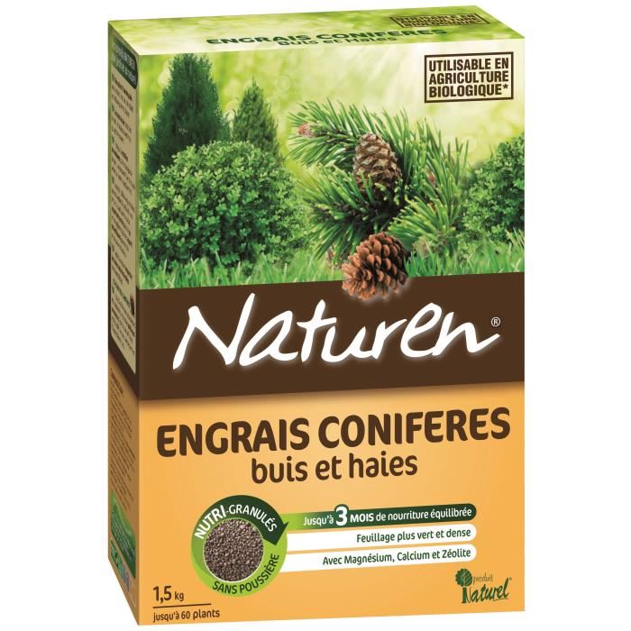 Naturen Engrais Coniferes Buis Et Haies ...