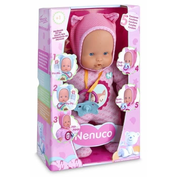 Nenuco Soft Poupon 5 Fonctions