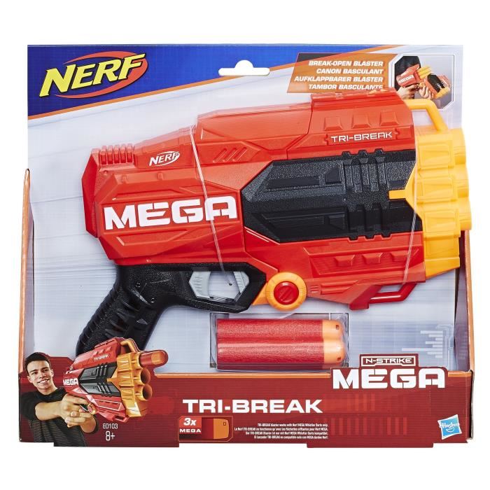 Nerf Mega Tri Break Pistolet A Eau