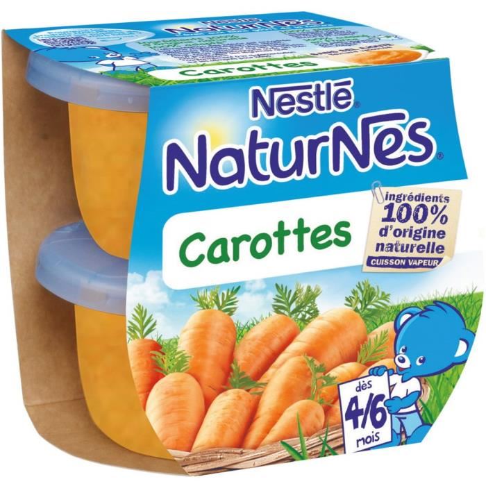 Nestle Naturnes Petits Pots Bebe Caro 
