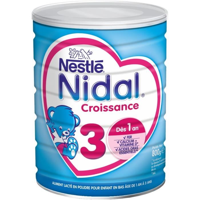 Nestle Nidal Croissance Des 1 An