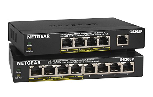 Netgear (gs305p) Switch Ethernet Poe 5 P...