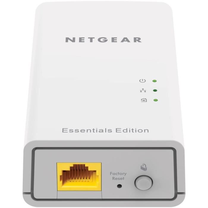 Netgear Pack De 2 Cpl 1000 Mbits 1 Port Gigabit Modele Pl1000 100pes