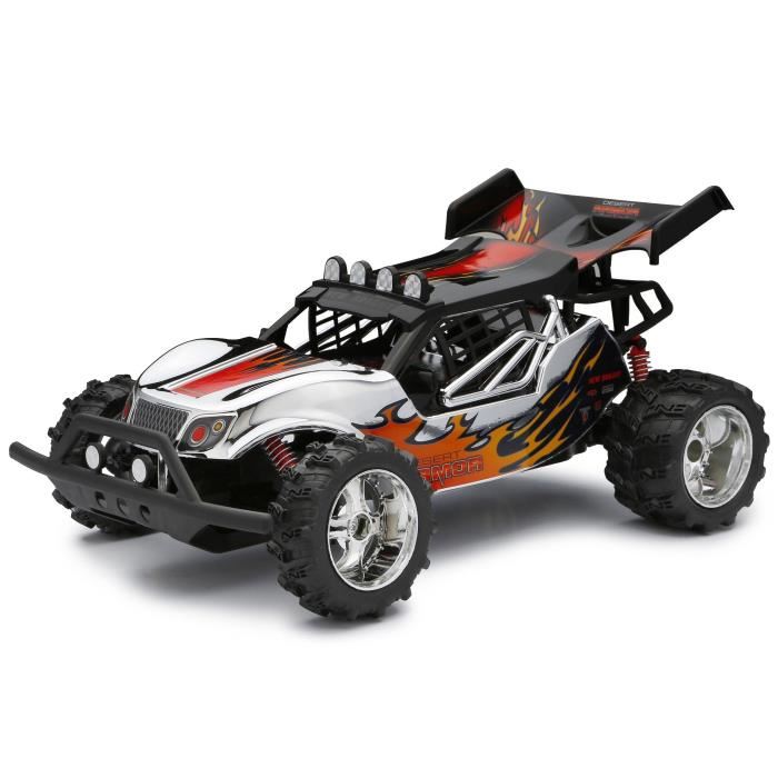 Buggy Radiocommande Chrome Vortex - New Bright - Echelle 1/14 - Pour Enfant De 6 Ans Et Plus