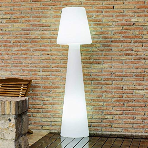 Lampadaire Exterieur New Garden Lola-lampadaire D'exterieur H110cm Blanc Froid Avec Cable Blanc