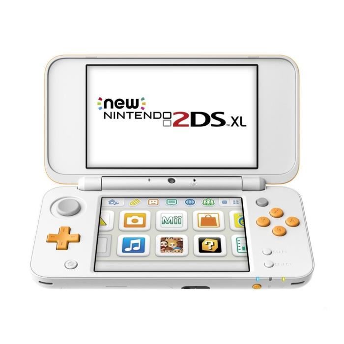 Console New Nintendo 2ds Xl A¢ Orange & Blanche