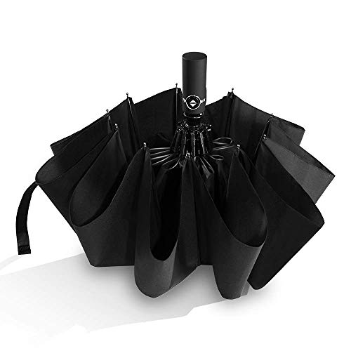 Newdora Resistant Au Vent Coupe Vent Parapluie De Voyage Incassable Leger 8 Bale