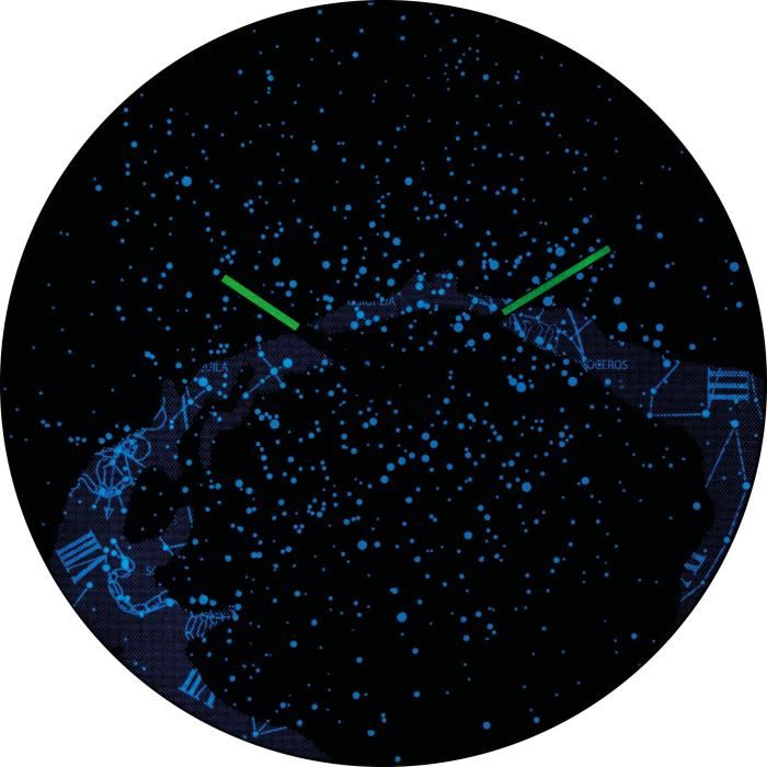 Nextime Horloge Murale Milky Way Dome - Plastique - Ø 35 Cm