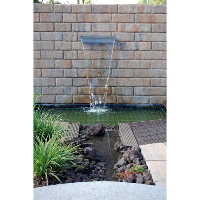 Ubbink Cascade Niagara De Jardin 30 Cm Acier Inoxydable