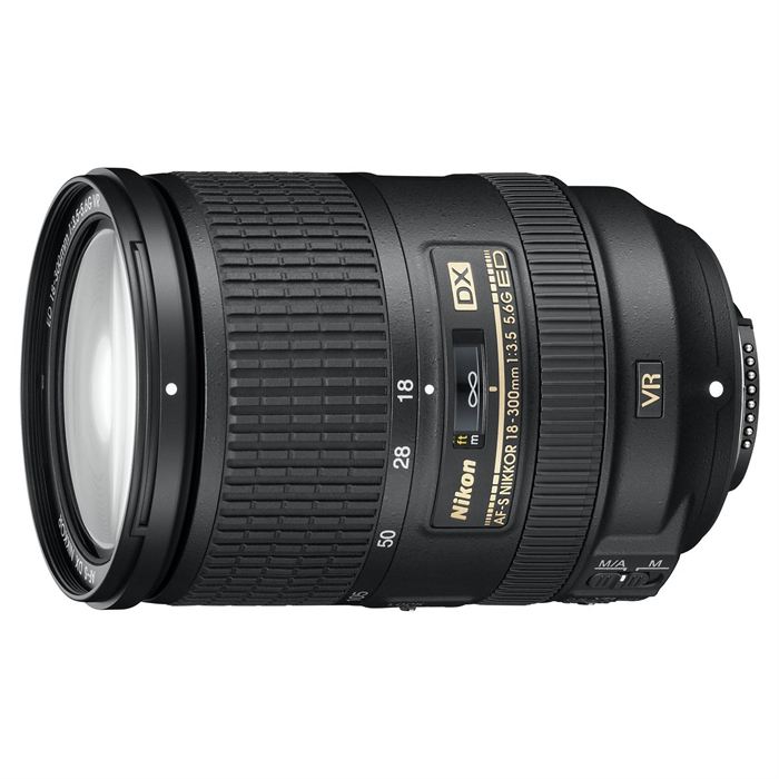 Objectif Zoom Nikon Af-s Dx 18-300mm F/3.5-6.3g Ed Vr - Garantie 2 Ans