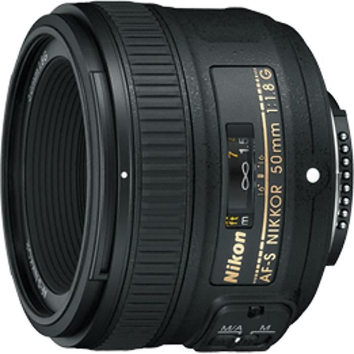 Nikon Af-s Nikkor 50mm F/1,8 G Objectif Pour Appareil Photo Numerique Reflex