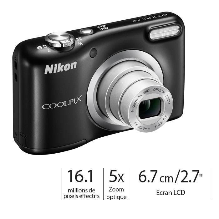 Nikon Coolpix A10 Noir Appareil Photo Compact