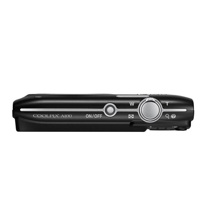 Nikon Coolpix A100 Noir - 201 Megapixels - Zoom Nikkor - Appareil Photo Compact