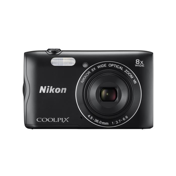 Nikon Coolpix A300 Appareil Photo Numerique Compact - Noir