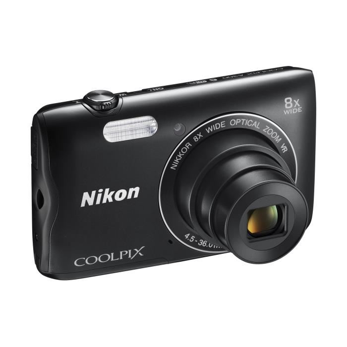 Nikon Coolpix A300 Appareil Photo Numerique Compact - Noir