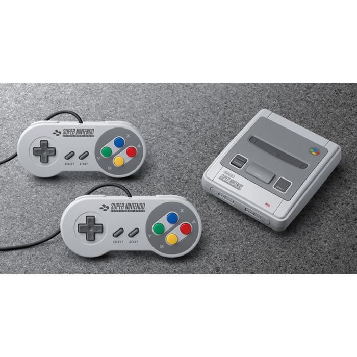 Console Nintendo Classic Mini Super Nintendo Entertainment System A¢ Contient 21 Jeux