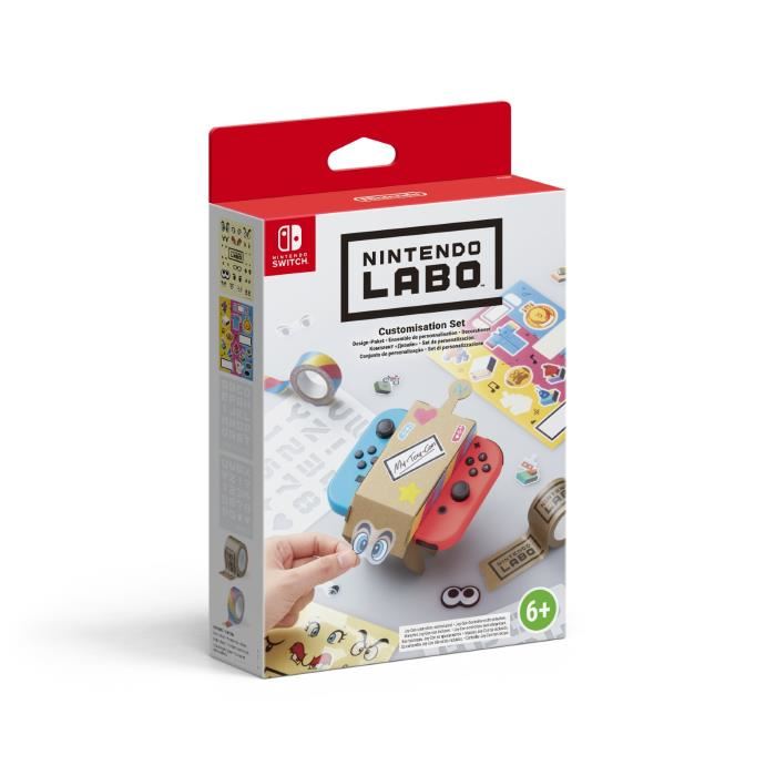 Nintendo Labo: Ensemble De Personnalisation A¢ Jeu Nintendo Switch