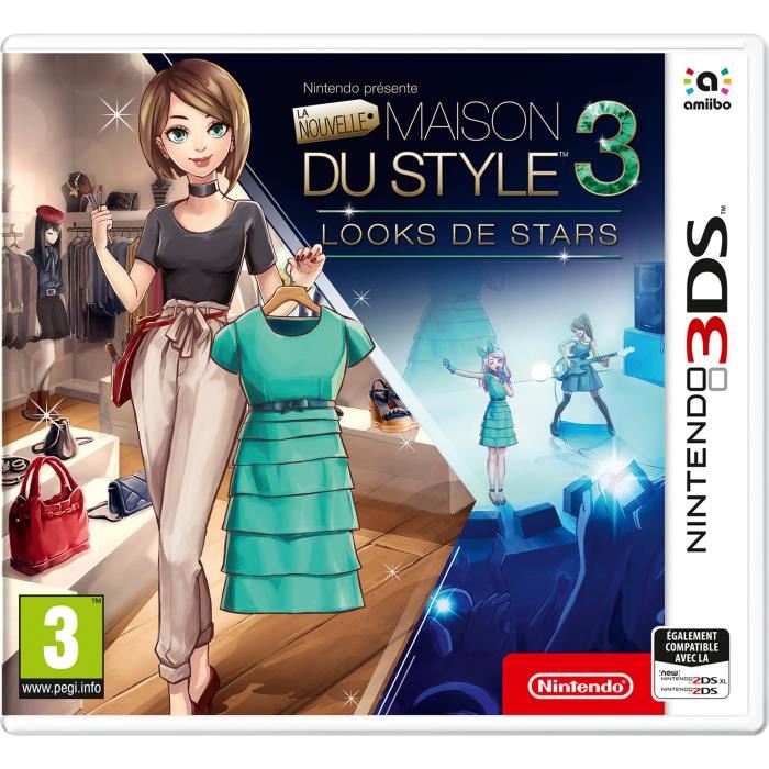Nintendo Presente La Nouvelle Maison Du Style 3 : Looks De Stars - Jeu 3ds