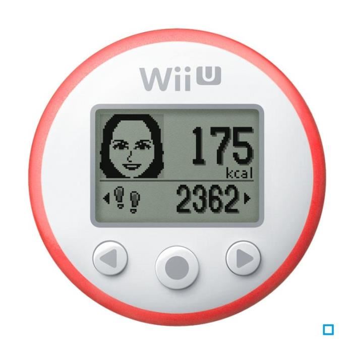 NINTENDO Wii U Fit Meter - Rouge