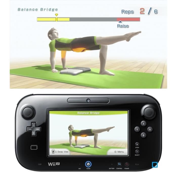 Nintendo Wii U Fit Meter - Rouge