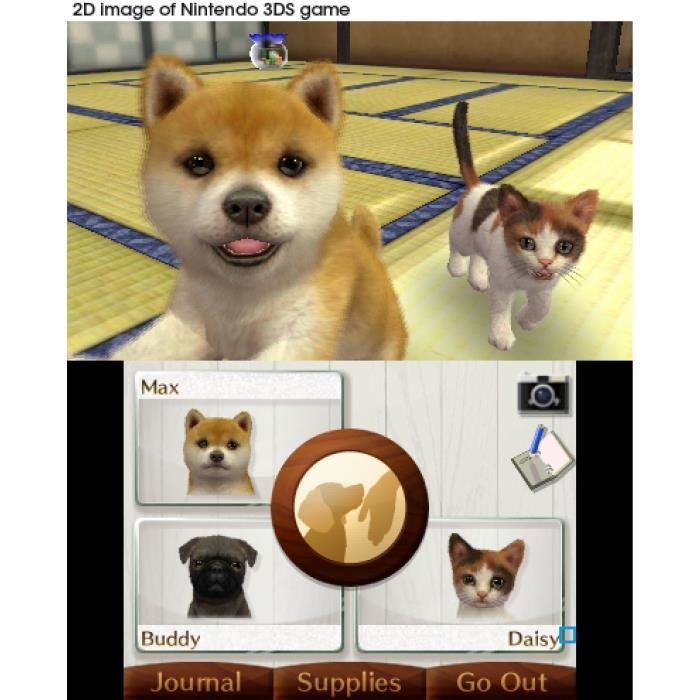 Nintendogs Cats Golden Jeux Selects 3DS