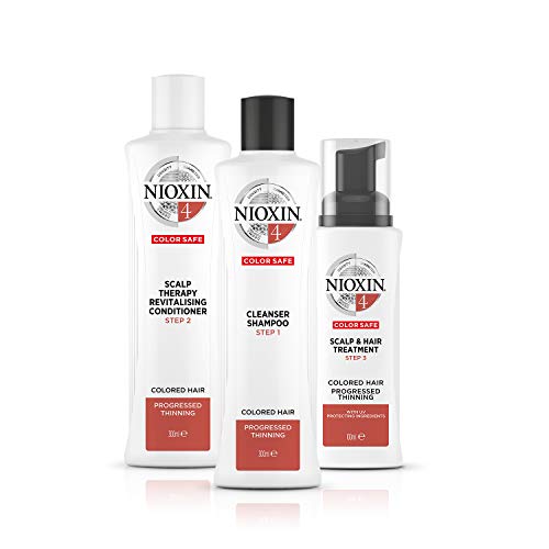Nioxin Scalp Hair Treatment System 4 Soin Cheveux Tres Fins Et Colores 100ml