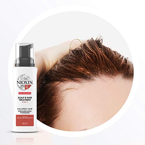 Nioxin Scalp Hair Treatment System 4 Soin Cheveux Tres Fins Et Colores 100ml