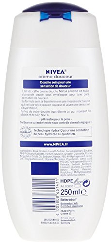 NIVEA Bath Care  Creme Douche Douceur - 250 ml