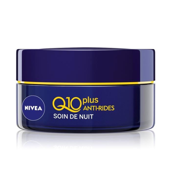 Soin De Nuit Anti-rides Q10 Plus Nivea - Le Pot De 50 Ml