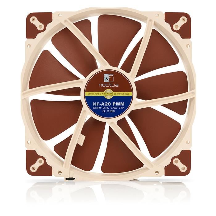 Noctua Ventilateur De Boitier Nf A20 Flx 200 Mm