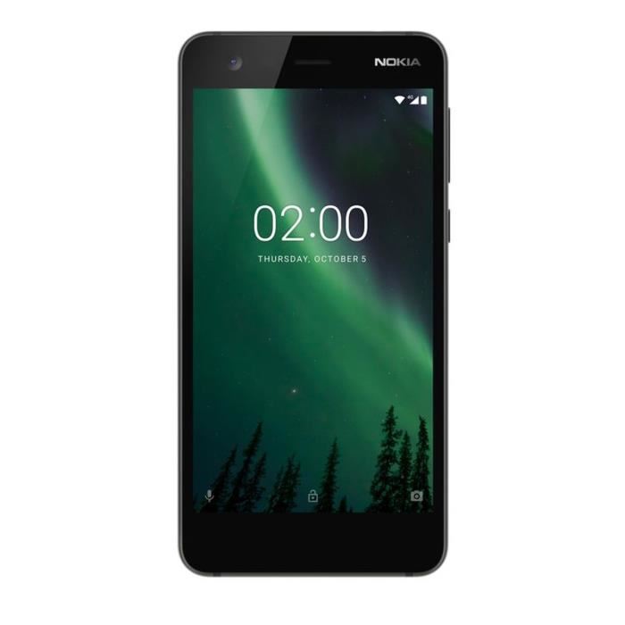 Nokia 2 8 Go Double SIM Étain/noir