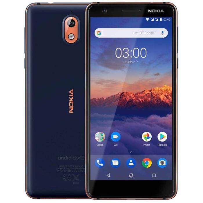 Nokia 3.1 Bleu
