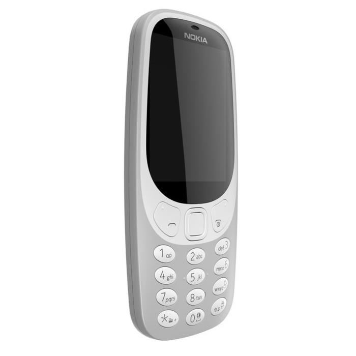 Telephone Mobile - Nokia - 3310 Ds Ta-1030 - 2,4 - Gris - Sms