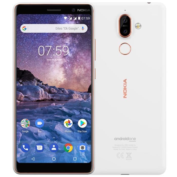 Nokia 7 Plus Blanc 64 Go