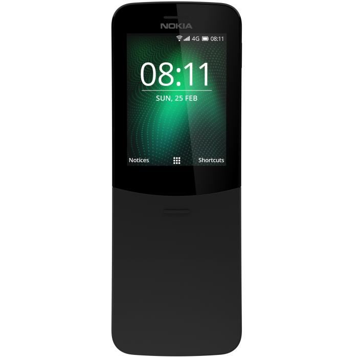 Nokia 8110 4G 4 Go Double SIM Noir